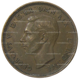 1/2 пенни 1938 года Австралия