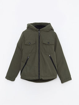 Kap??onlu Basic Erkek ?ocuk Mont