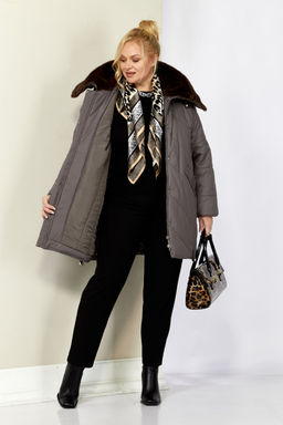 Куртка SHETTI 2205 серо-лиловый