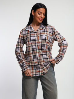 М380 Рубашка с длинным рукавом (бежевый)