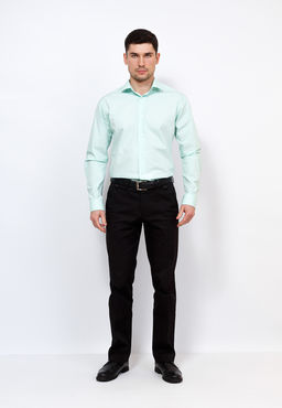 Сорочка мужская длинный рукав GREG 410/139/FR MINT/Z  фото 4