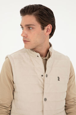 Erkek Bej Deri Ceket - U.s. polo assn фото 2