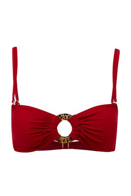 Siyah Bralette Aksesuar Detayl? Kapl? Basic Bikini Ustu TBESS26BU00021 - Trendyolmilla фото 14