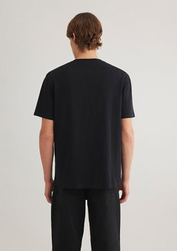 One Piece Bask?l? Siyah Tisort - Mavi фото 5