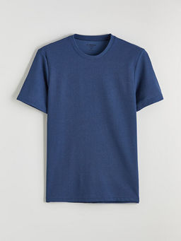 Bisiklet Yaka Str?kt?rl? Erkek Ti??rt