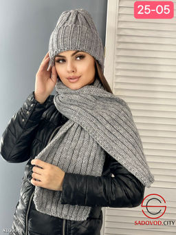 Комплект зимний шапка и снуд - Bruno фото 2