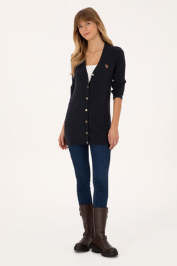 Kad_n Lacivert Basic Triko H_rka - U.s. polo assn фото 4