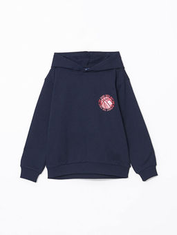 Kap??onlu Erkek ?ocuk Sweatshirt