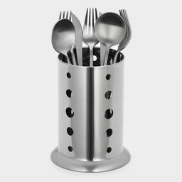 Подставка для столовых приборов, 10×17 см, нержавеющая сталь