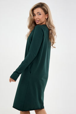 Платье футер-реглан