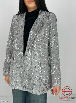 пиджак женский в паетках - Bruno фото 3