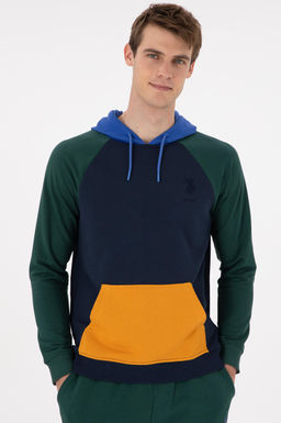 Мужской темно-синий свитшот Неожиданная скидка в корзине - U.s. polo assn фото 3