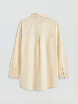 Ta?l? Oversize Kad?n G?mlek Tunik