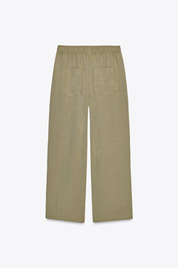 RUSTIC TROUSERS WITH ELASTIC WAIST - Zara фото 22