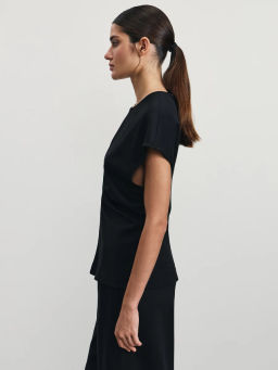 Топ с драпировкой на талии / Zarina  фото 4