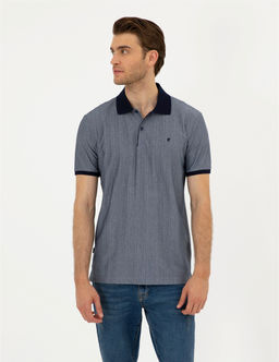 Lacivert Slim Fit Ti__rt