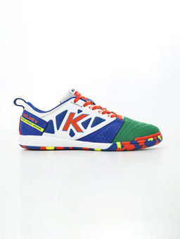 Футзалки KELME Mens Soccer Shoes (IN) (White/Green)
