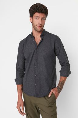 TRENDYOL MAN Yesil Slim Fit Dugmeli Yaka K?sl?k Gomlek TMNAW20GO0094 - Trendyolmilla фото 16