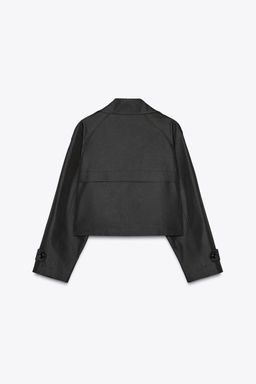 SHORT DOUBLE-BREASTED JACKET - Zara фото 12