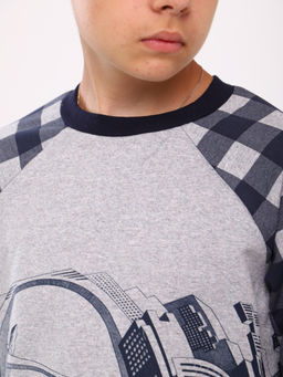 Пижама "Сити" серый