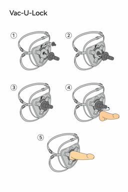 Трусики для страпона TOYFA RealStick Strap-On Dylan, экокожа, черные