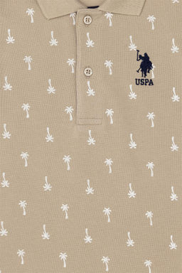 Футболка светло-хаки для мальчика - U.s. polo assn фото 4