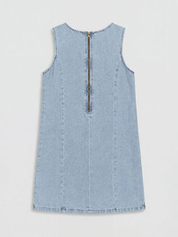 Ta?l? K?z ?ocuk Jean Elbise