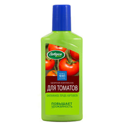 Компл. орг.-мин. удобр. "Добрая сила" Для томатов, баклажанов, перцев фл.250мл