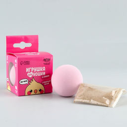 Игрушка для кошек. Мячик интерактивный Птичка с мятой - Пушистое счастье фото 2