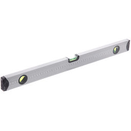 Уровень строительный алюминиевый Lamboss, 3 глазка, 60см