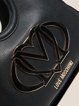 Женская сумка на плечо LOVE MOSCHINO LO_GO Артикул 4561152, черный  фото 2