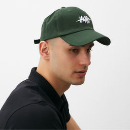 Кепка MINAKU Heart, зеленый, размер 56-58