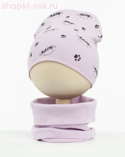 03-4-IT Комплект (шапка+снуд) (50-52)