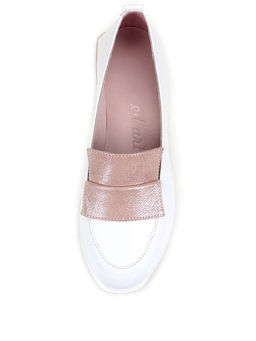 Лоферы туфли EDART 118.Viсtoria be. белый розовый R - Ed'art фото 6