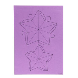 Полигональный конструктор Ракета, 10 листов - Unicon фото 5