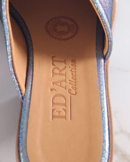 Сабо 4012.23663br.Черный ибица+коричневый