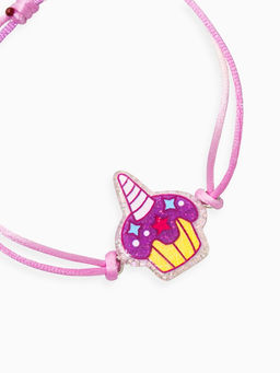 Цена за 2 шт. Набор детских браслетов «Выбражулька. Котик и Единорог», 3 шт. силиконовый, разноцветный