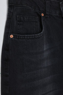 TRENDYOLMILLA Mavi Yuksek Bel Wide Leg Jeans TWOSS25JE00060  фото 7