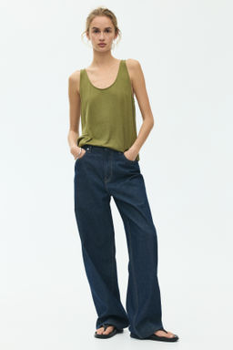 Top con escote en U - H&m фото 4
