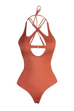 Tarc?n Halter Yaka Cut Out/Pencereli High Leg Mayo TBESS23MA00042