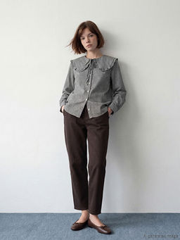 Джинсы женские slouchy fit с эластичным поясом