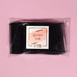 Цена за 20 шт. Расчёска двусторонняя, 9×5(±1) см, чёрная