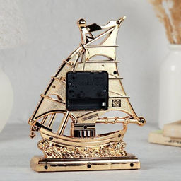Часы настольные Корабль 17х5х21 см / F528 /уп 96/ - Галеонтрейд фото 6