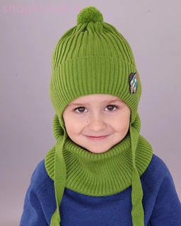 02-42-M Комплект флис (шапка+снуд) (46-50)