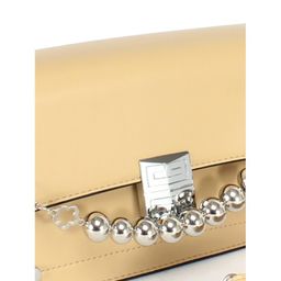 Сумка женская искусственная кожа C 190-9800, 1отд, плечевой ремень, бежевый SALE 246425 - Adelia фото 4