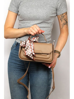 Сумка женская искусственная кожа Ch&K-8831, 1отд, плечевой ремень, бежевый SALE 262922 - Adelia фото 10