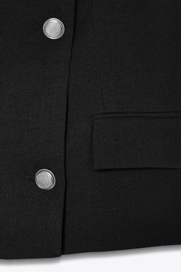 DOUBLE-BREASTED WAISTCOAT WITH GOLD BUTTONS - Zara фото 14