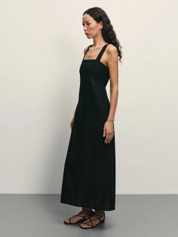 Платье из льна с вискозой / Zarina  фото 4