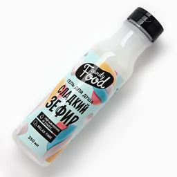 Гель для душа женский, 350 мл, аромат зефира, CANDY FOOD