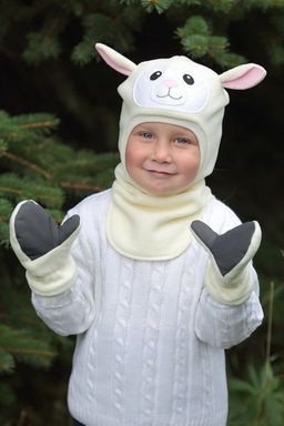 Варежки флисовые ОСЕНЬ/ВЕСНА - Шанти пунти фото 3